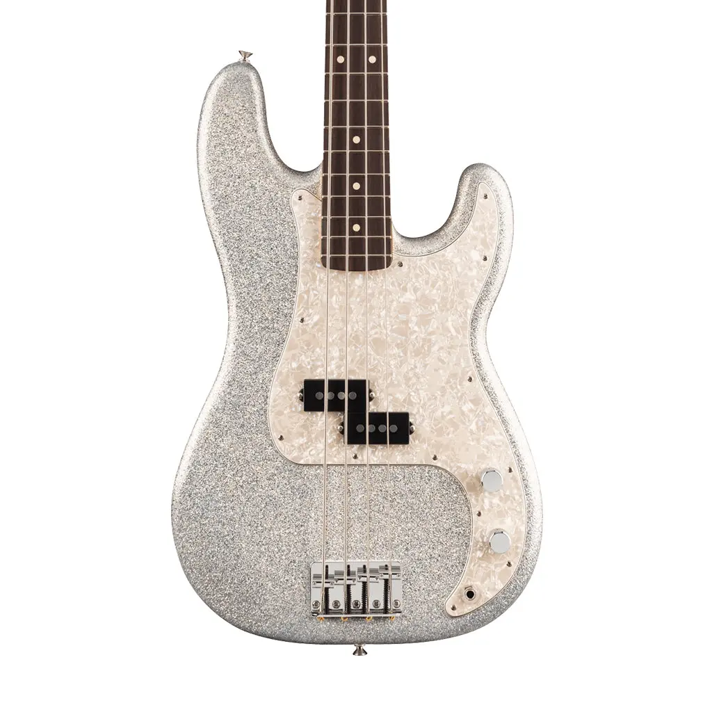 Fender 75Th Anniversary Player Ii Precision Bass Rosewood Fingerboard - Diamond Dust Sparkle 1