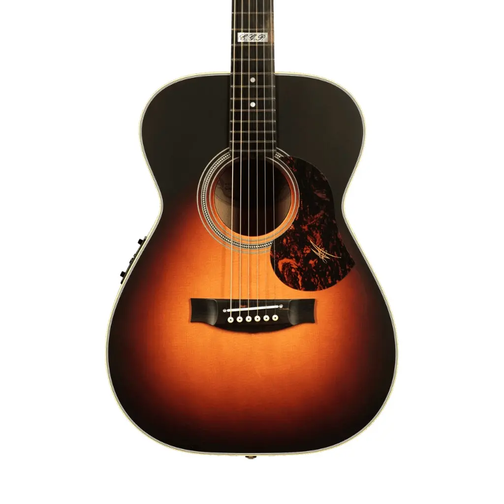 Maton Ebg808te Tommy Emmanuel Signature Acoustic/Electric Guitar - Tobacco Sunburst 1
