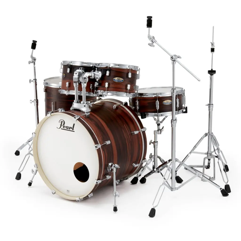 Pearl Dmpc905sp/C-828K Decade Maple 5Piece Fusion Kit With Hardware - Matte Dark Walnut 1
