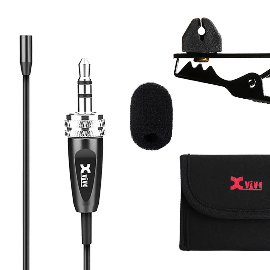 Xvive - Lv2 Trs Lavalier Microphone W/ 3Mm Mic 1