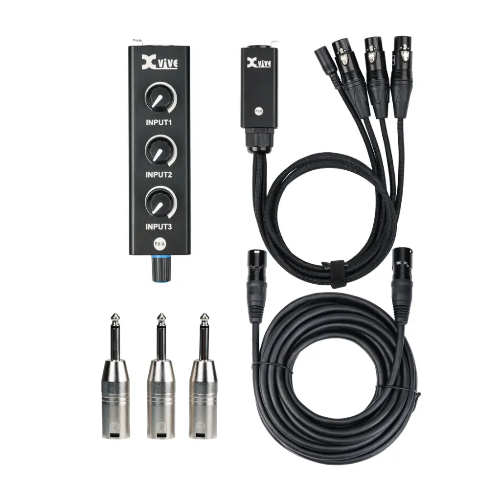 Xvive Px Portable 3-Channel Personal Mixer System 1