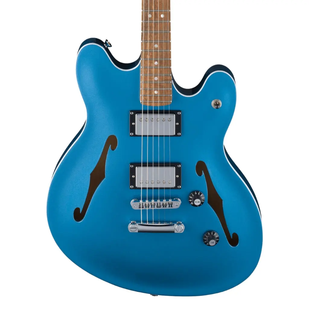 Squier Fsr Limited Edition Affinity Series Starcaster Deluxe - Lake Placid Blue 1