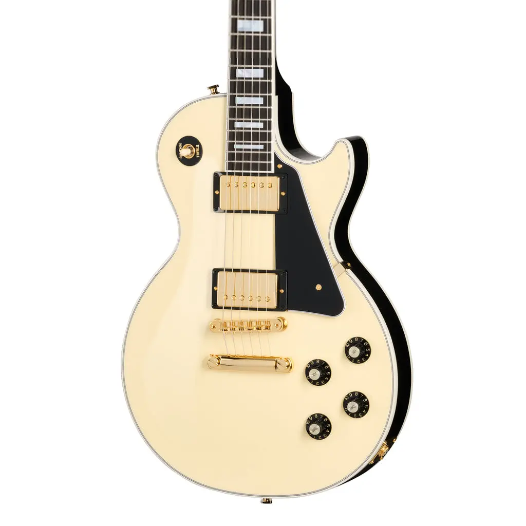 Gibson Usa Les Paul Custom 70S - Buttercream 1