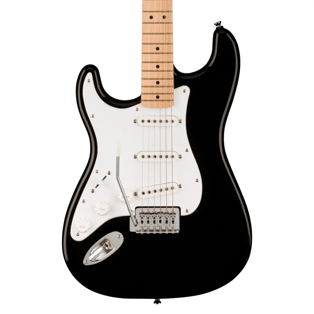 Squier Sonic Stratocaster Left Handed In Black 1
