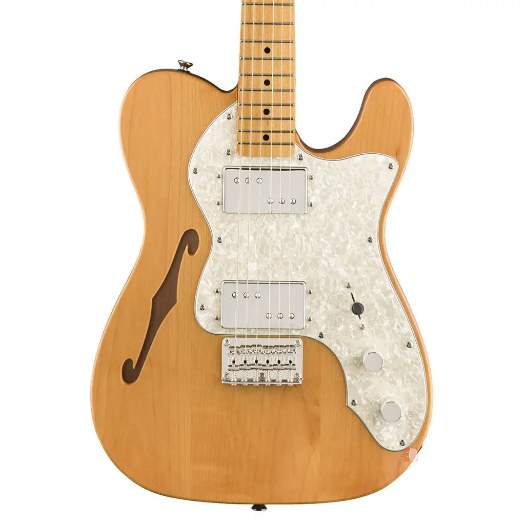Squier Classic Vibe 70'S Telecaster Thinline Maple Neck - Natural 1
