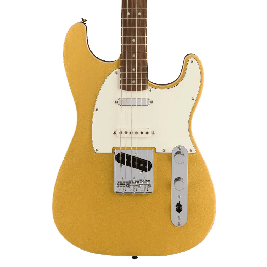 Squier Paranormal Custom Nashville Stratocaster In Aztec Gold 1