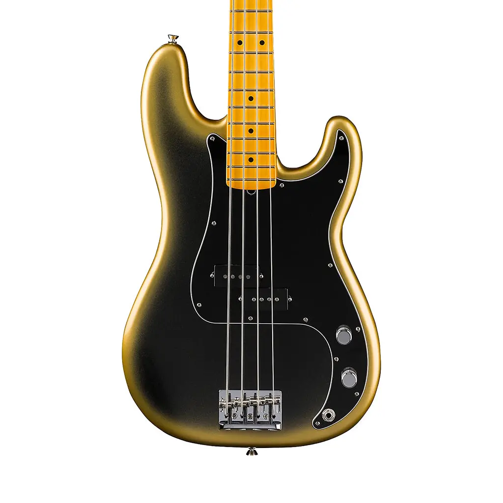 Fender Limited Edition American Professional Ii Precision Bass Maple Fingerboard - Eclipse 1