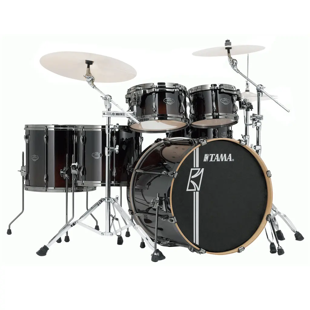 Tama Ml62hzbns Superstar Hyper Kit With Hb5w Hardware Pack - Dark Mocha Fade 1