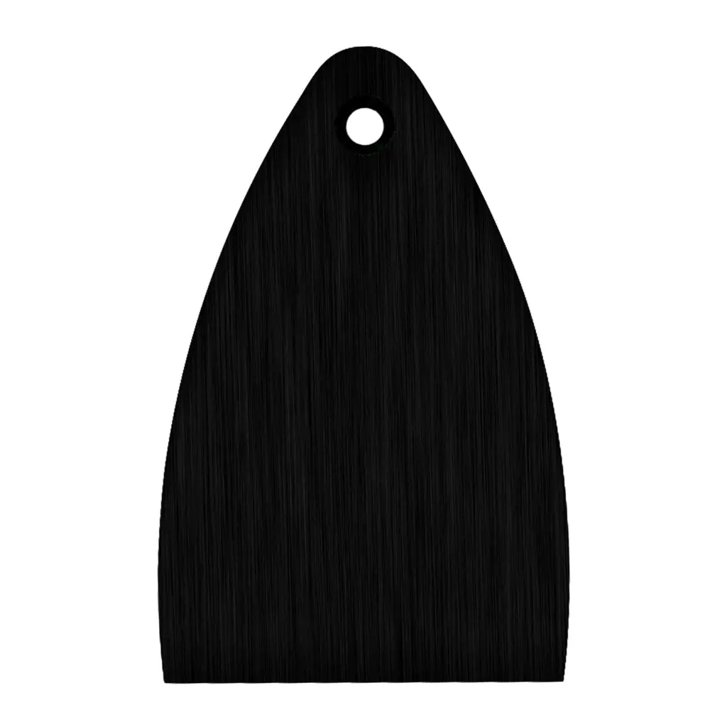 Prs - Truss Rod Cover - Blank - Black Aluminum 1