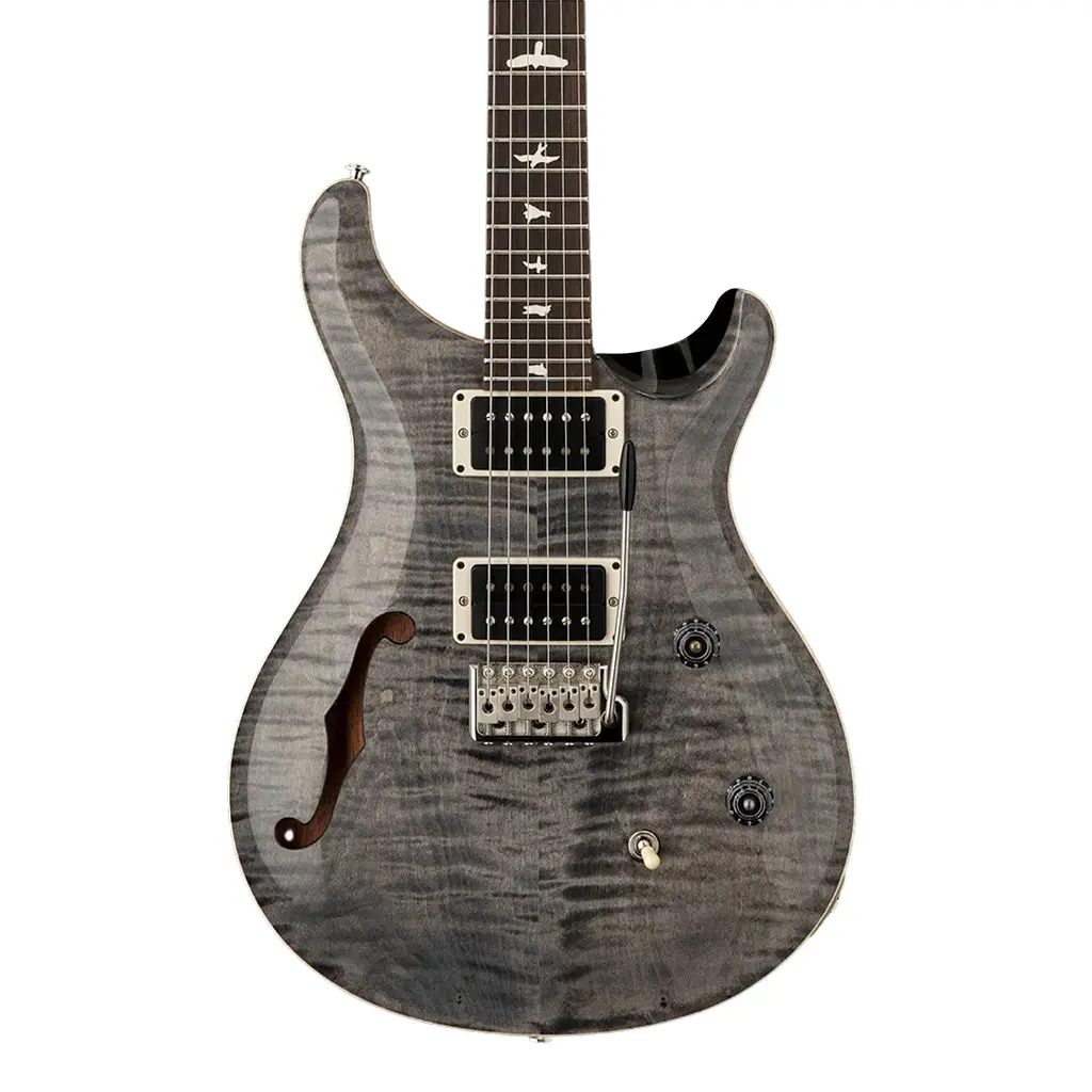 Prs Ce24 Semi Hollow Electric Guitar - Faded Grey Black 1