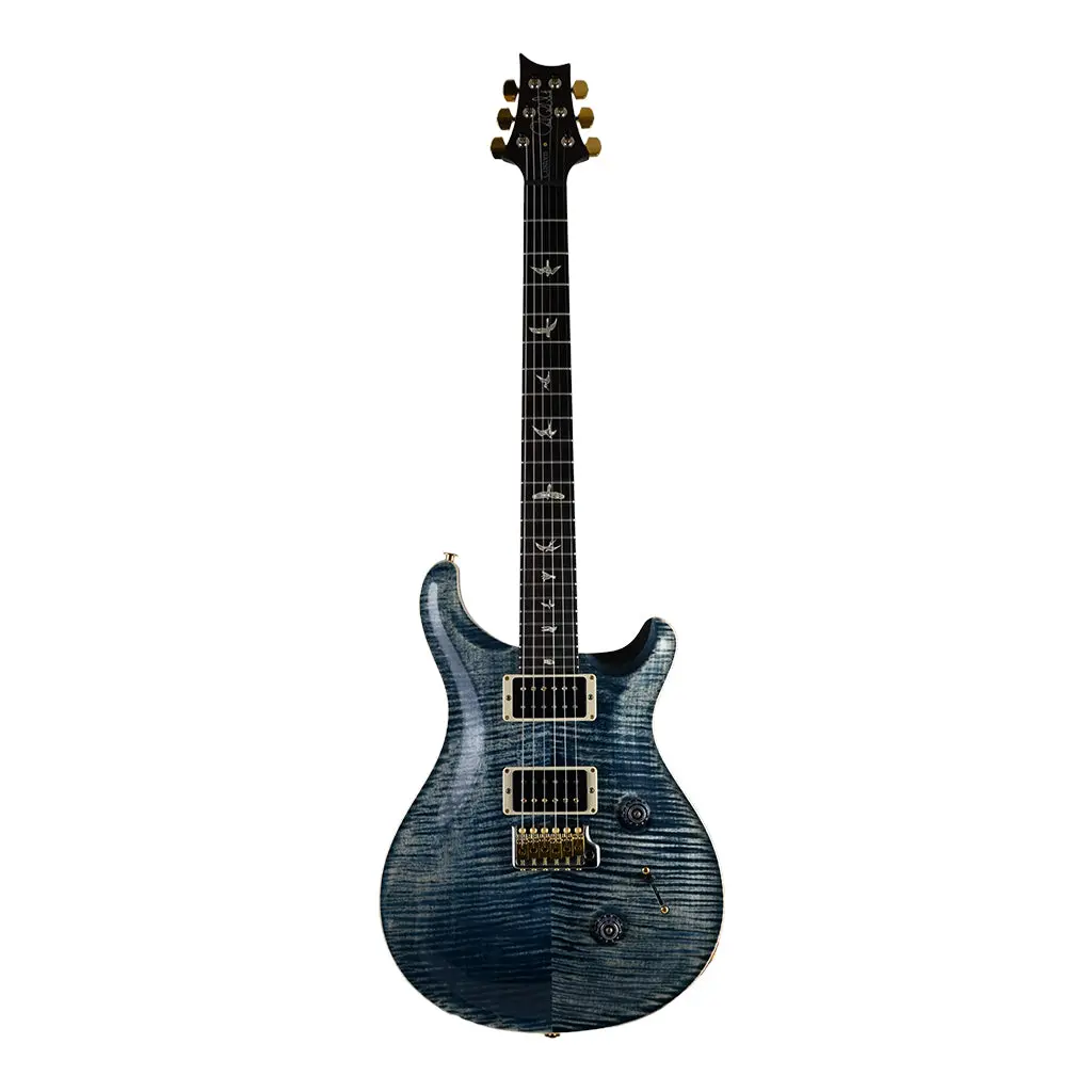 Prs Custom 24 10 Top - Faded Whale Blue - Pattern Thin Neck 2