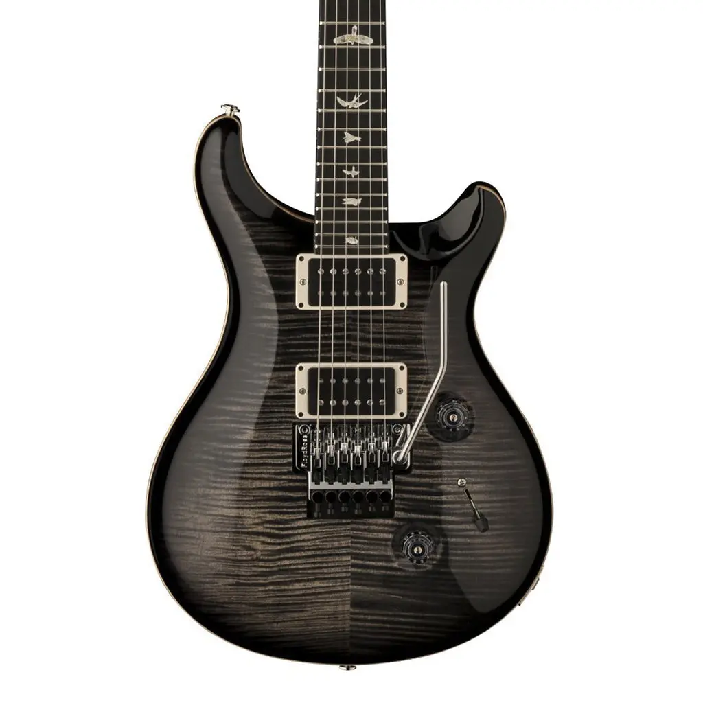 Prs Custom 24 Floyd Rose - Charcoal Burst 10 Top 1