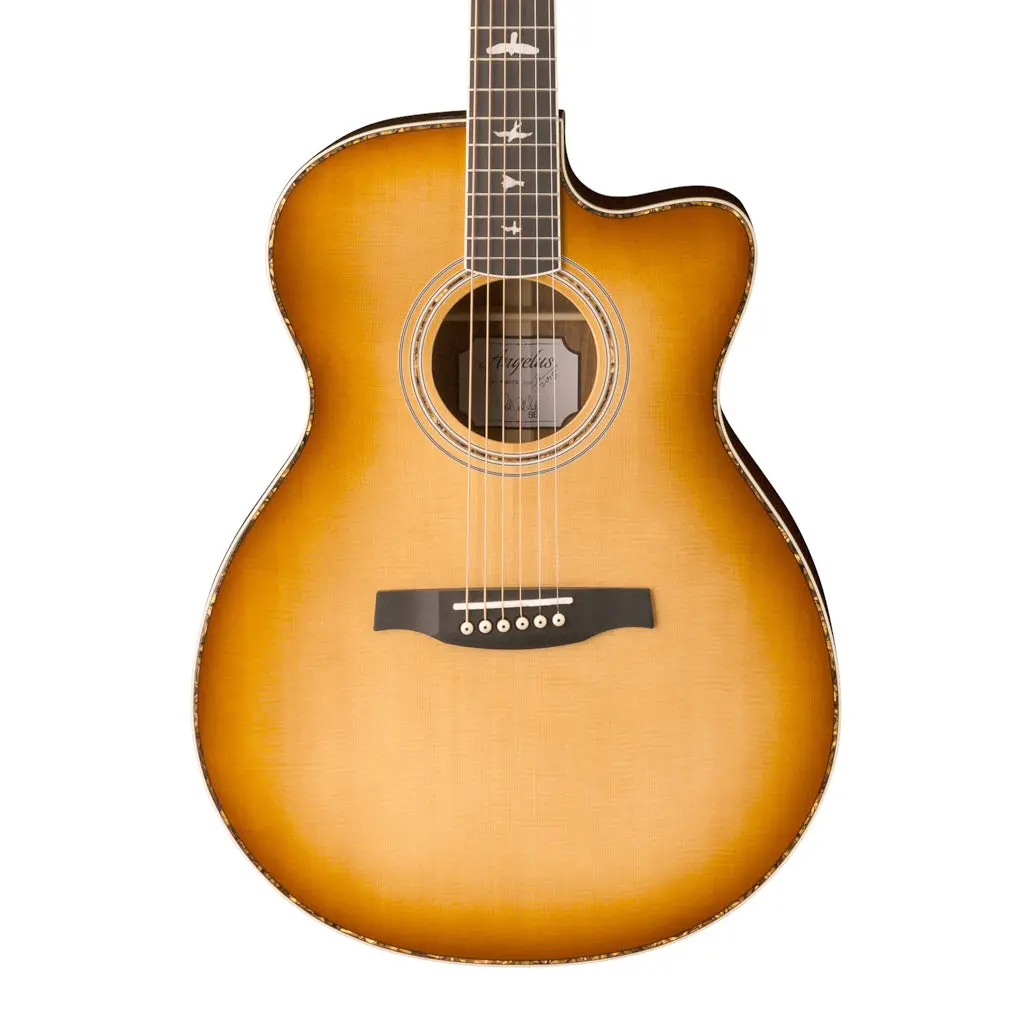Prs - Se A40e Angelus Acoustic Guitar - Tobacco Sunburst 1