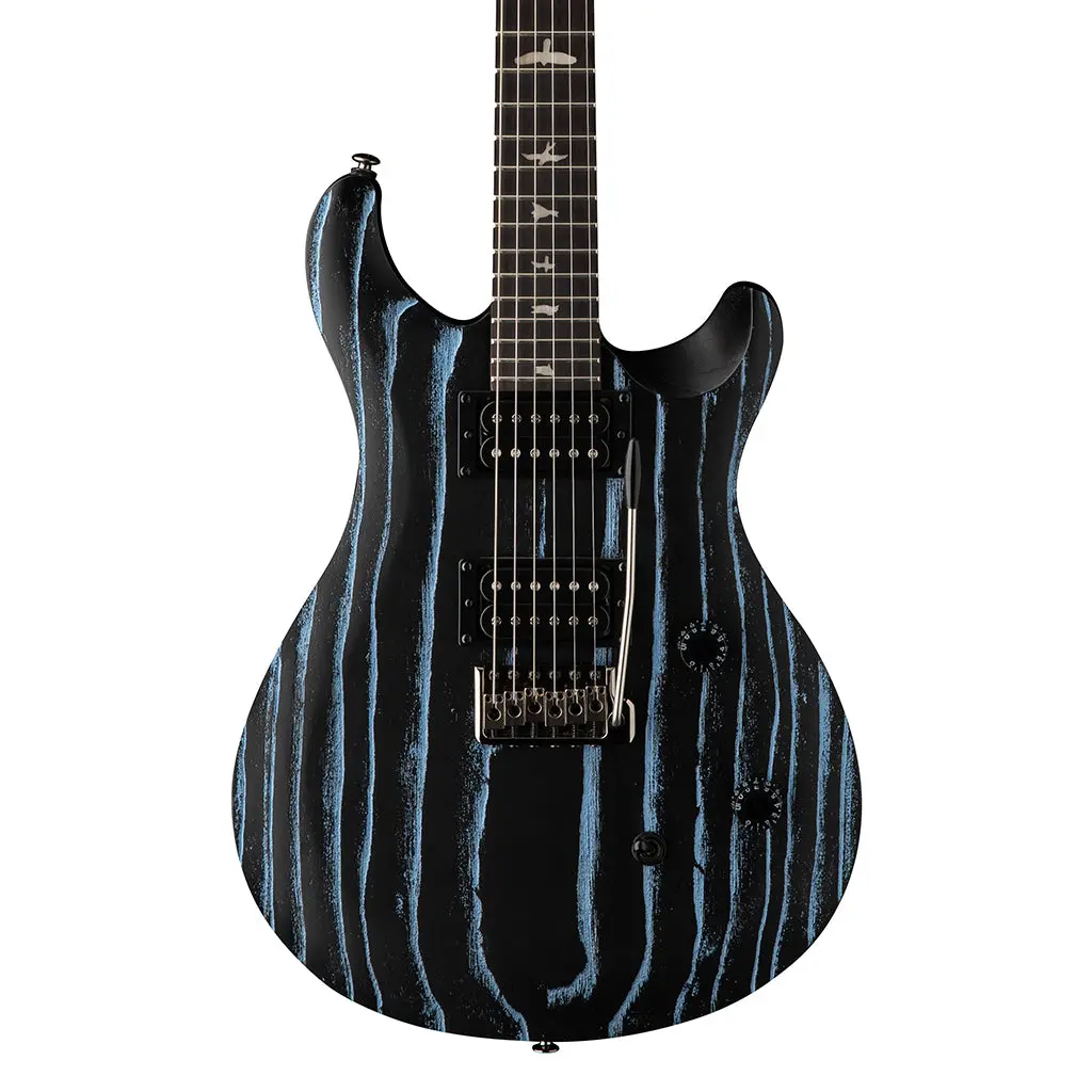 Prs Se Ce24 Limited Edition Swamp Ash - Sandblasted Blue 1