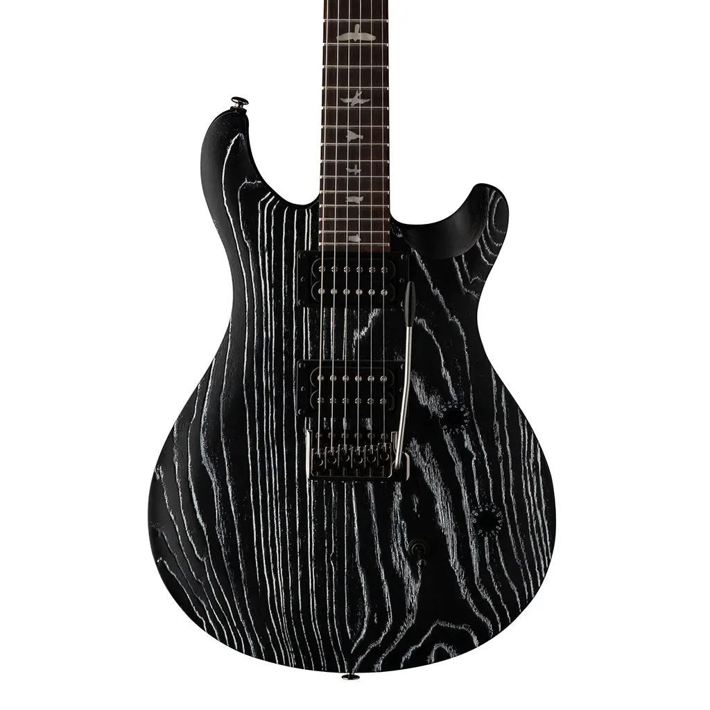 Prs Se Ce24 Limited Edition Swamp Ash - Sandblasted White 1