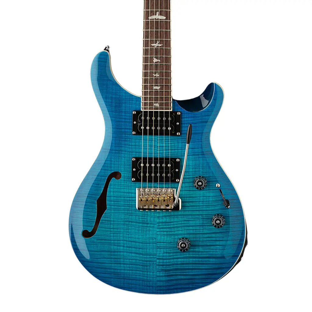 Prs Se Custom 24 Semi Hollow Piezo - Lake Blue 1
