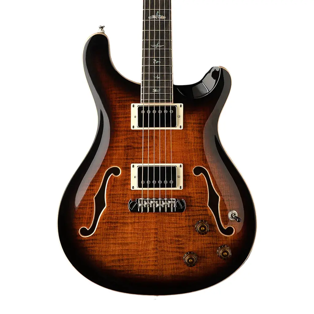 Prs Se Hollowbody Ii Piezo - Orange Tiger Smoke Burst 1