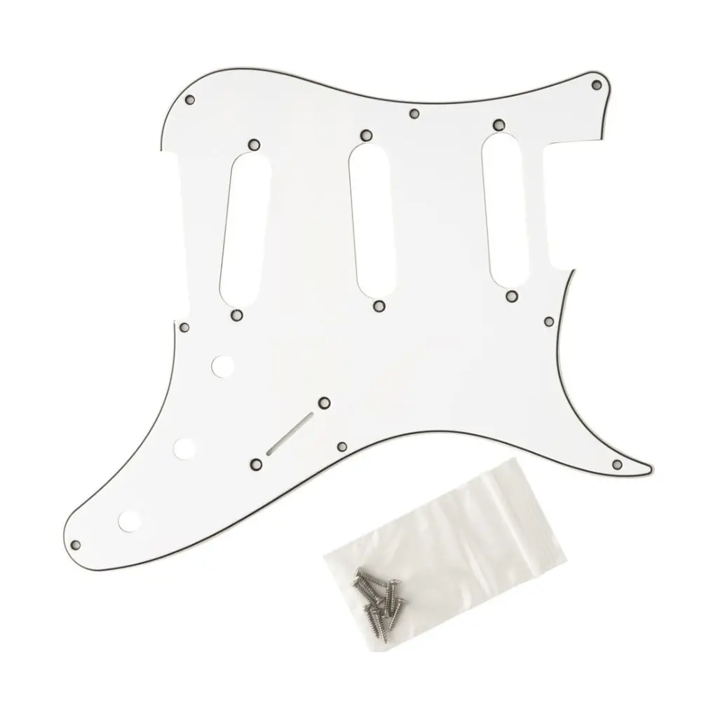 Prs Silver Sky Pickguard - White 1
