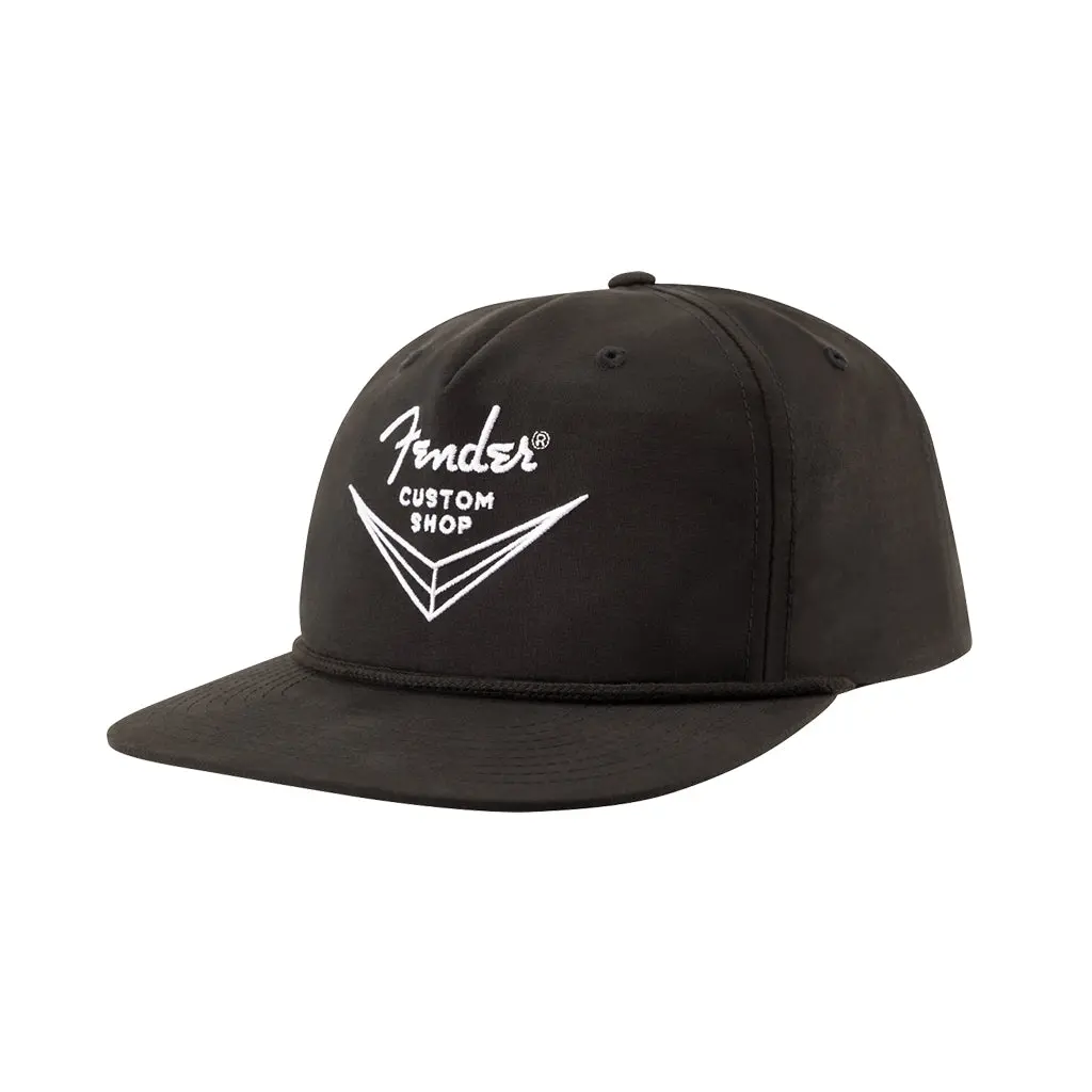 Fender Custom Shop Logo One Size Hat - Black 1
