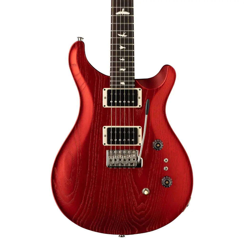 Prs Ce2408 Swamp Ash Satin Electric Guitar - Red Apple Metallic 1
