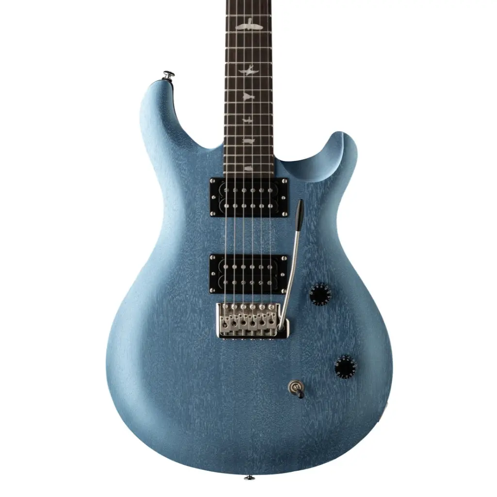 Prs Se Ce24 Standard Satin Electric Guitar - Ice Blue Metallic 1