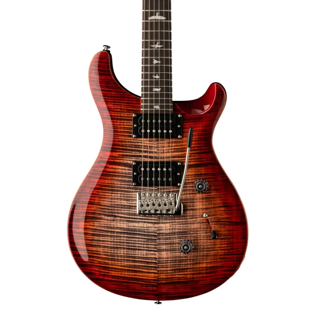Prs Se Custom 24 Electric Guitar - Charcoal Cherry Burst 1