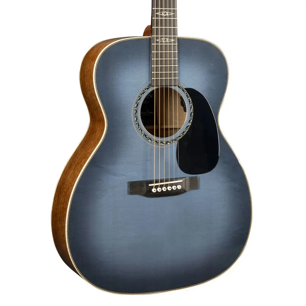 Martin Ceo-11 Limited Edition Grand Auditorium Acoustic Guitar - New Horizons Blue Burst 2