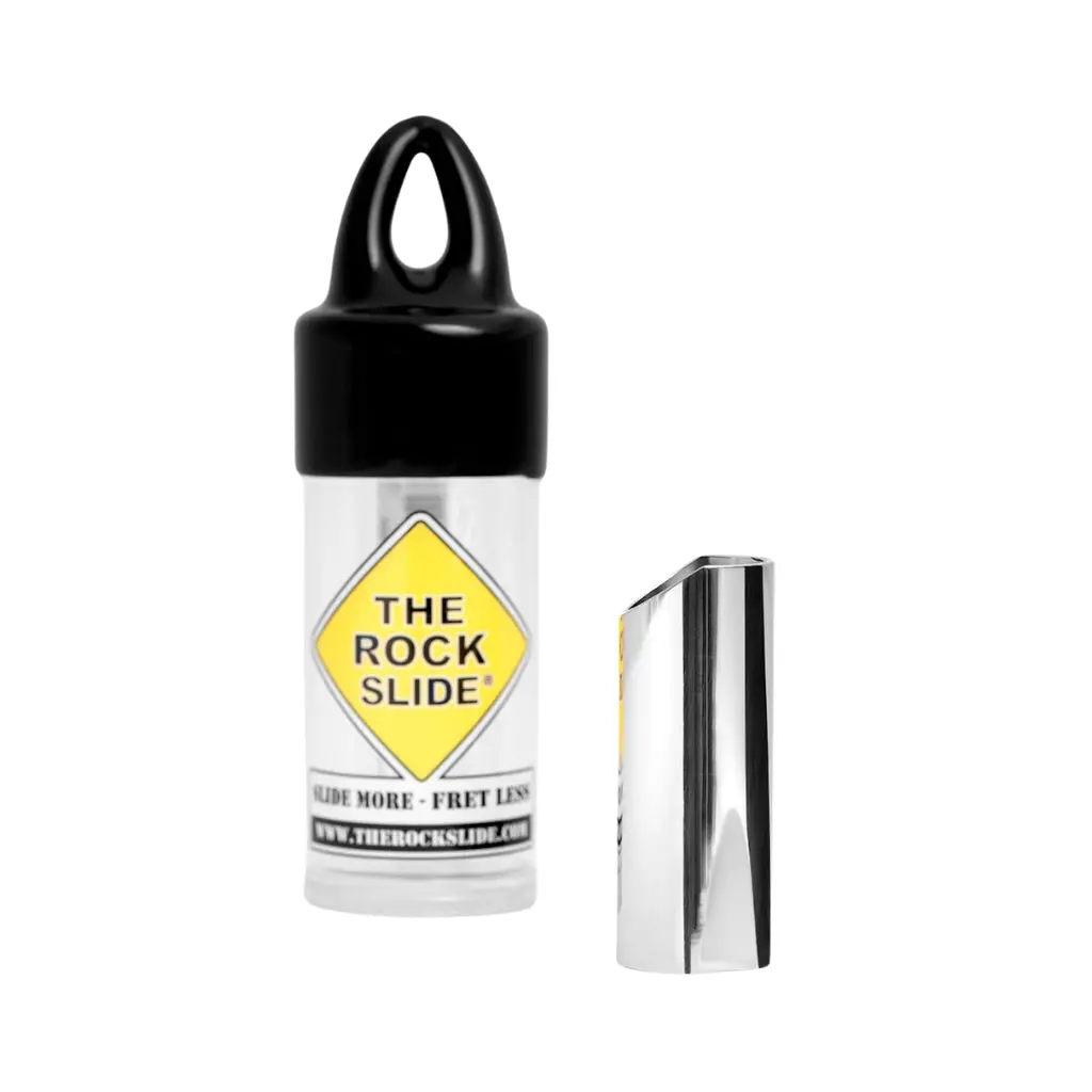 The Rock Slide Nickel Plated Guitar Slide - Medium 1