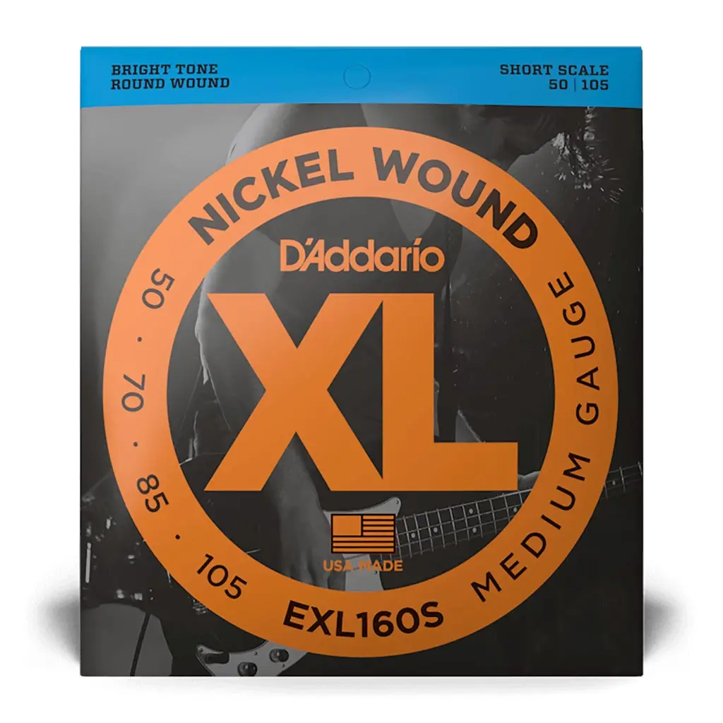 D'addario - Exl160s - Short Scale Bass Strings 50 - 105 - Bass Strings 1