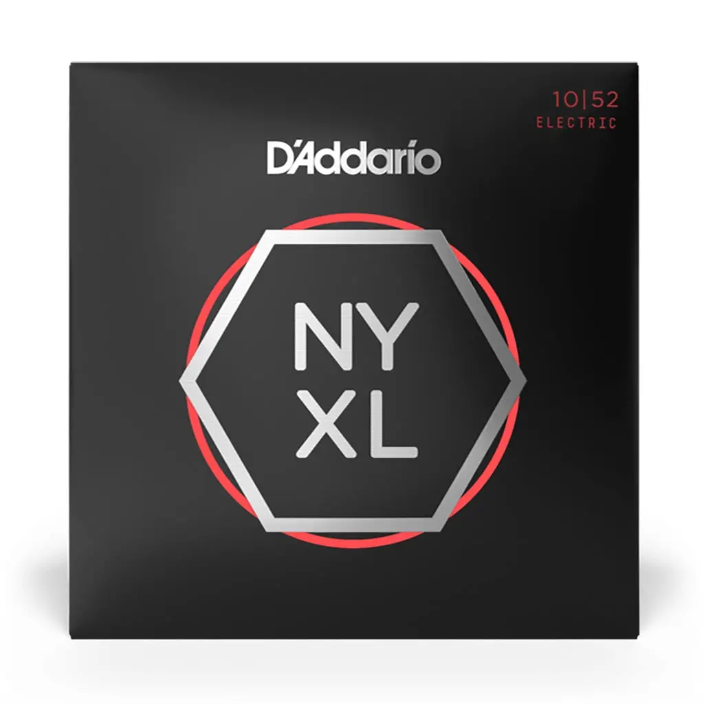 D'addario - Nyxl1052 - Nyxl 10-52 Nickel Wound Electric Guitars Strings, Light Top / Heavy Bottom - Electric Guitar Strings 1