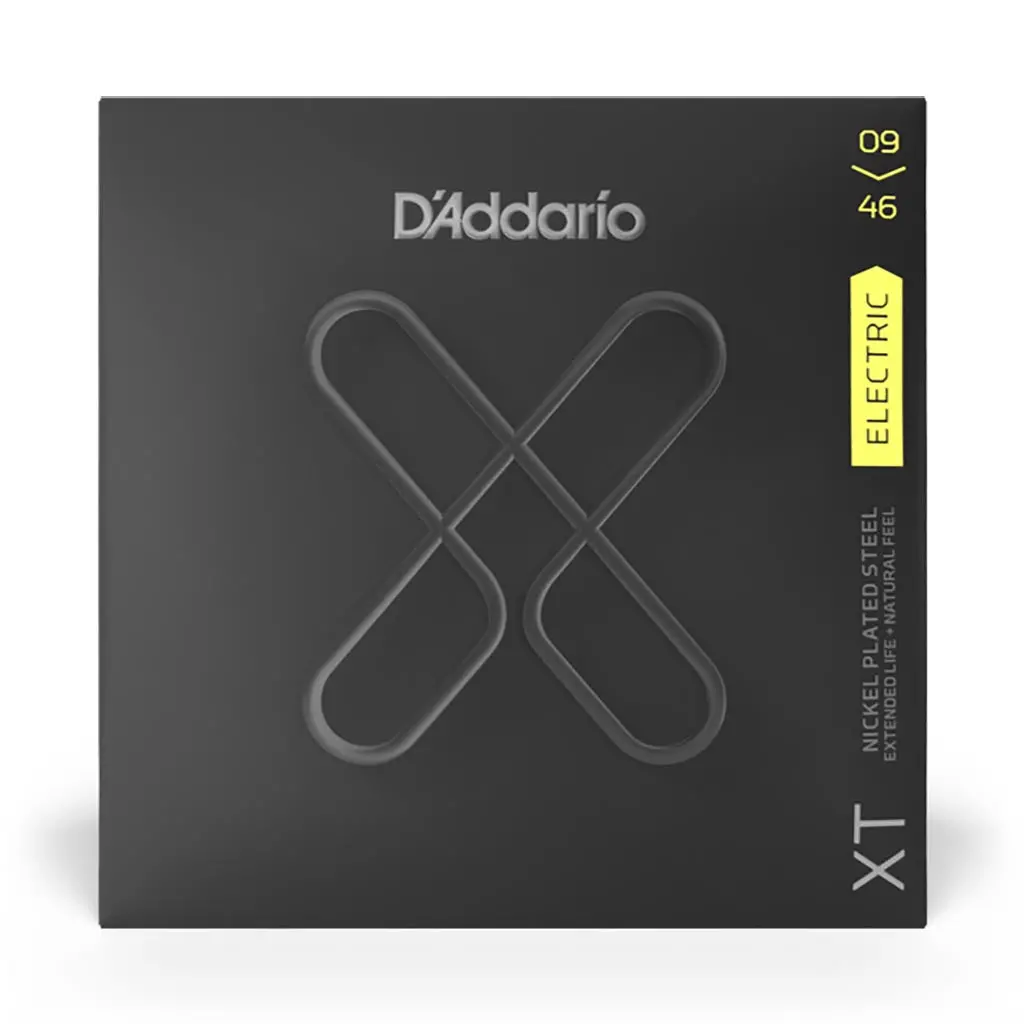 D'addario - Xte0946 - Xt Electric Guitar Super Light/Red Bottom 9-46 - Electric Guitar Strings 1