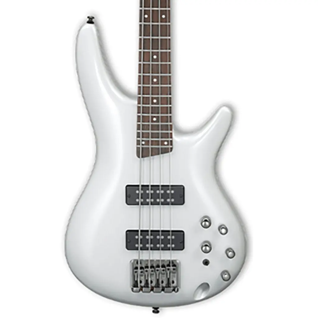Ibanez Sr300e- Bass Guitar - Pearl White 1