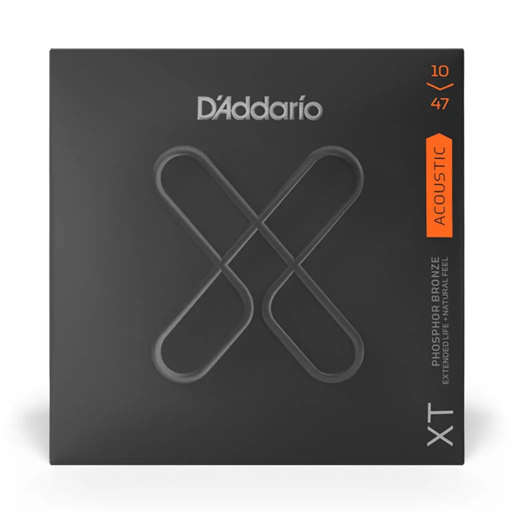 D'addario - Xtapb1047 - Xt Acoustic Phosphor Bronze X Light 10-47 - Acoustic Guitar Strings 1
