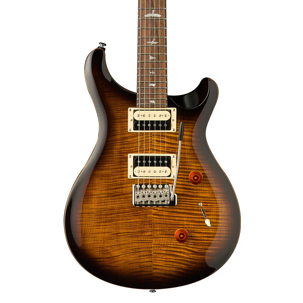 Prs Se Custom 24 - Black Gold Burst 1