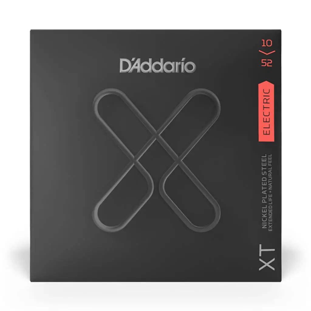 D'addario - Xte1052 - Electric Guitar Xt Light Top/Heavy Bottom 10-52 - Electric Guitar Strings 1