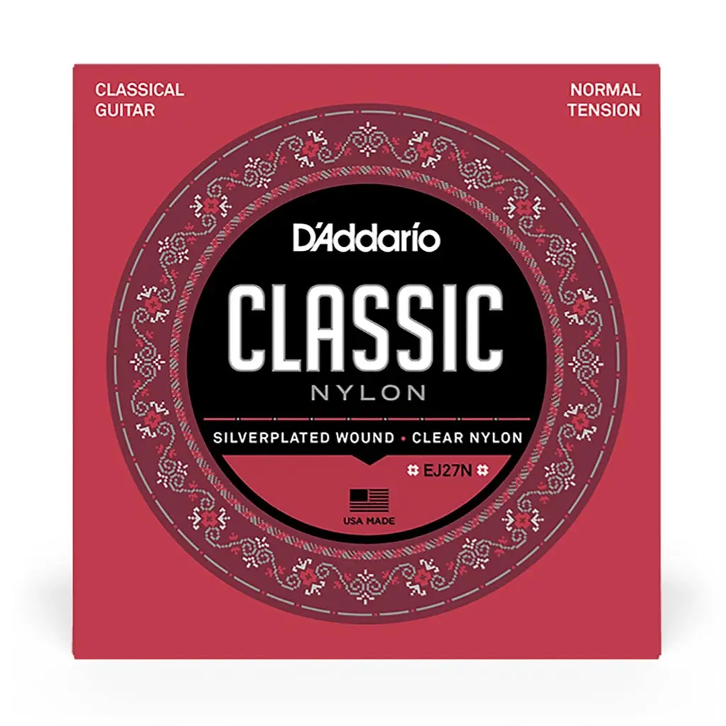 D'addario - Ej27n - Nylon Normal Tension - Classical Guitar Strings 1