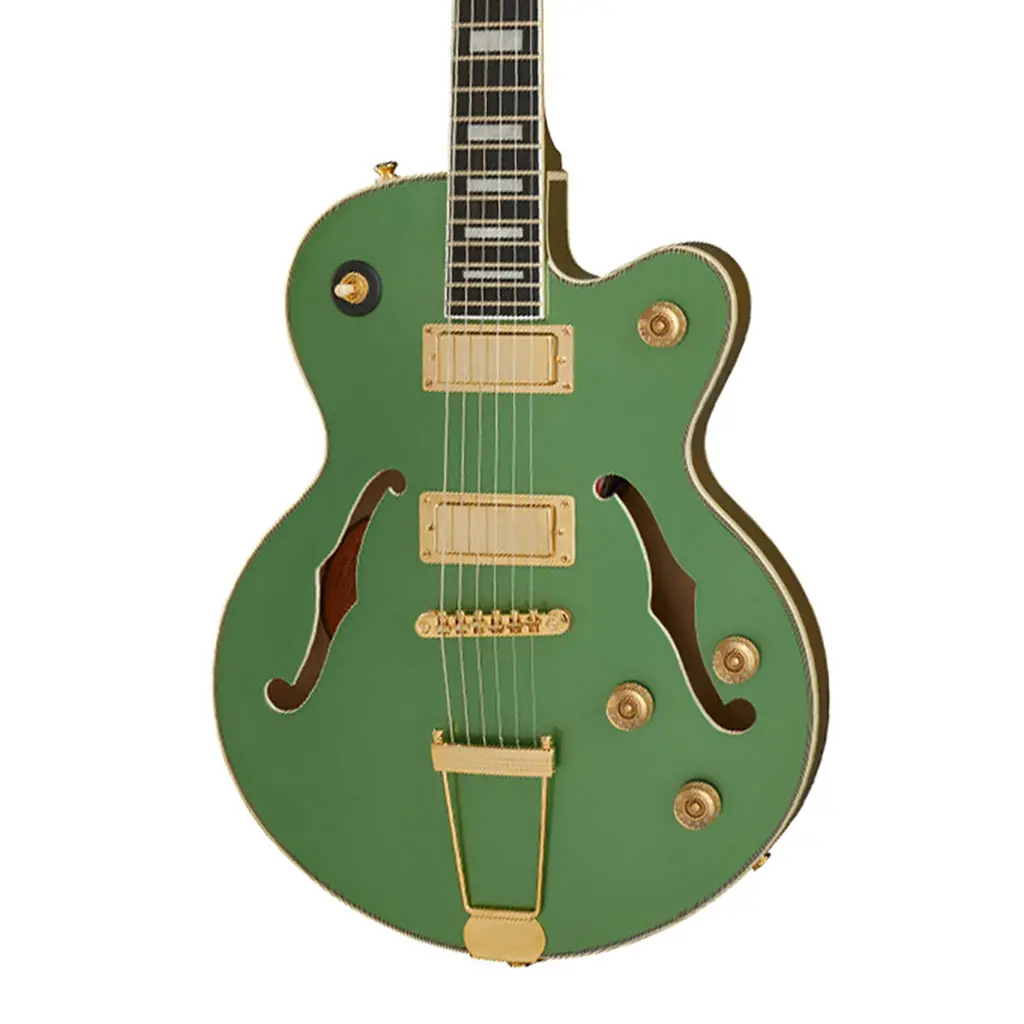 Epiphone Uptown Kat Es Emerald Green Metallic 1