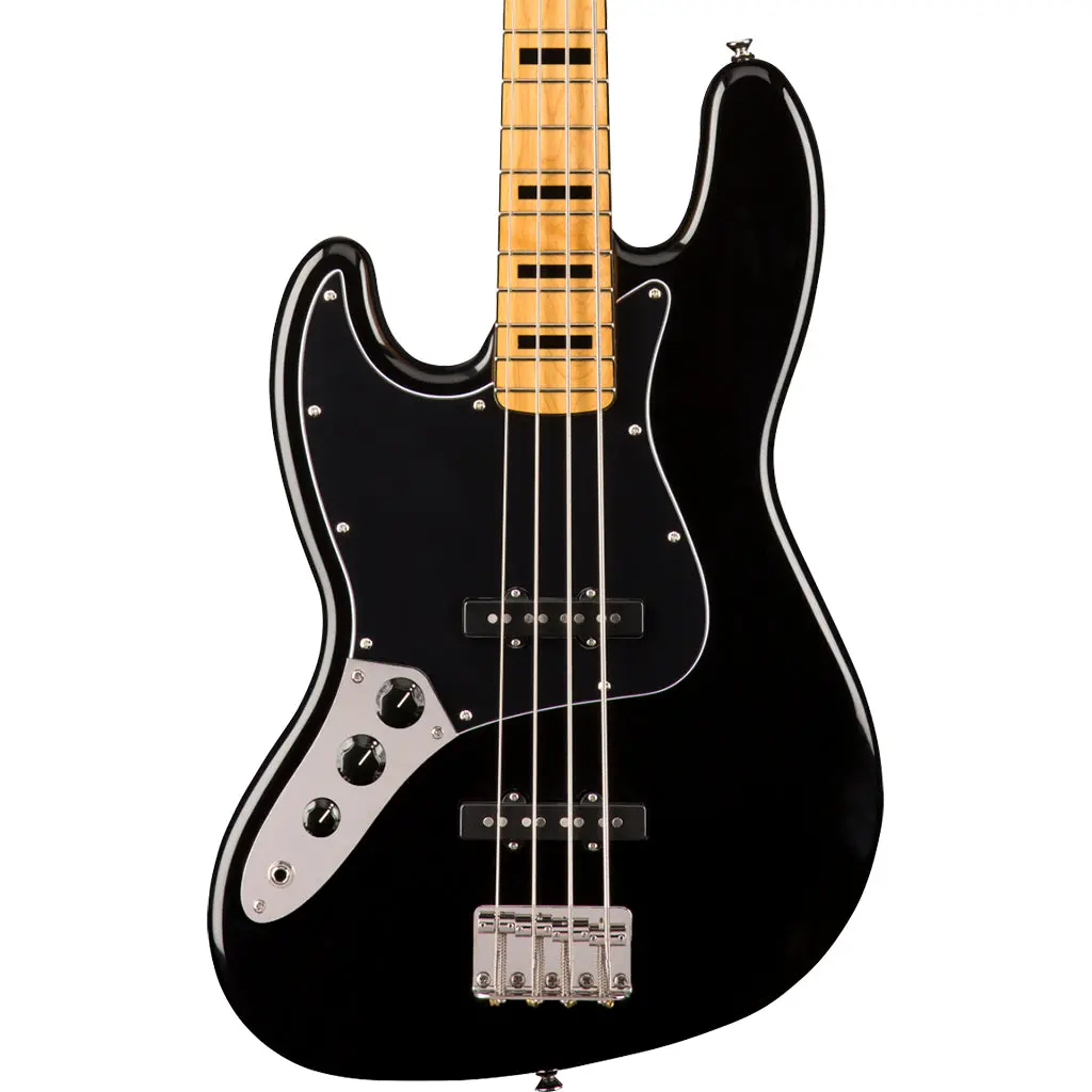 Squier - Classic Vibe '70S Jazz Bass® Left-Handed - Maple Fingerboard - Black 1