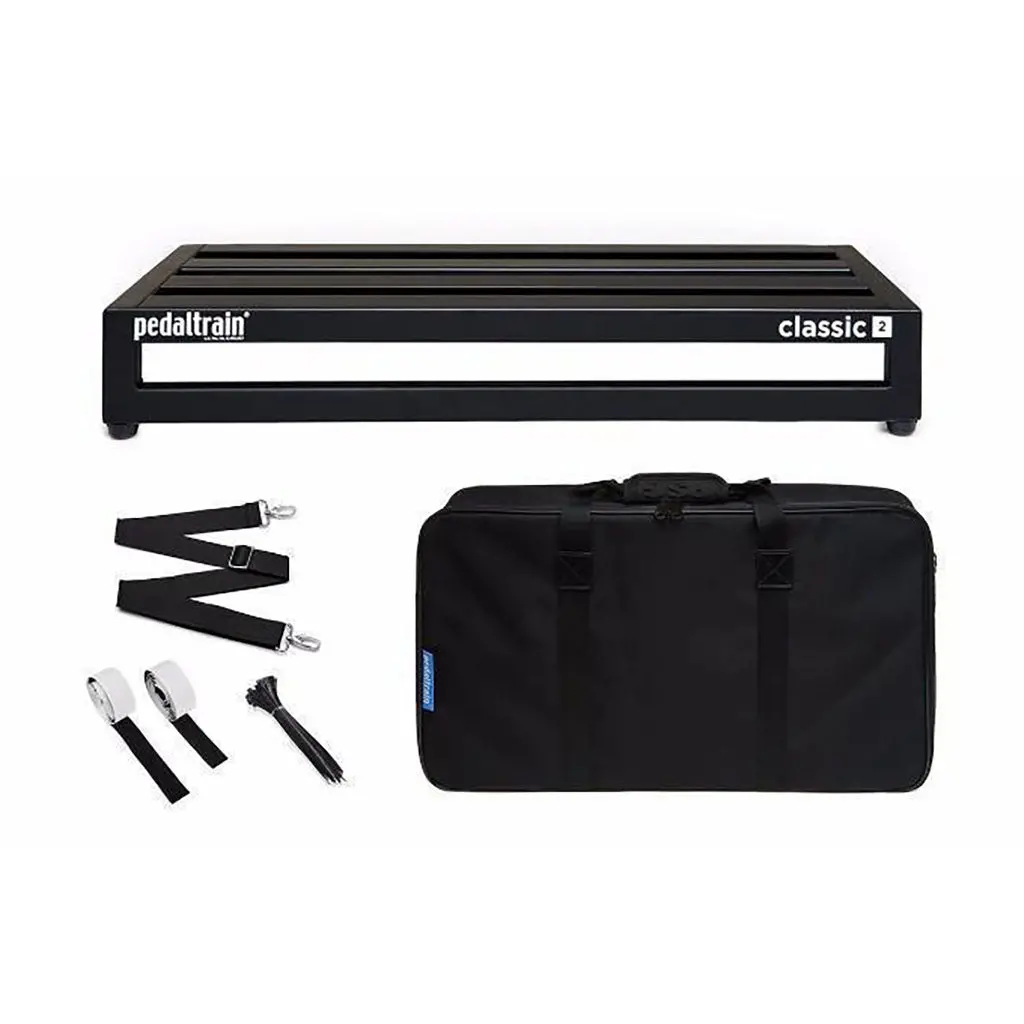 Pedaltrain Pt-Cl2-Sc Classic 2 Pedal With Soft Case 1