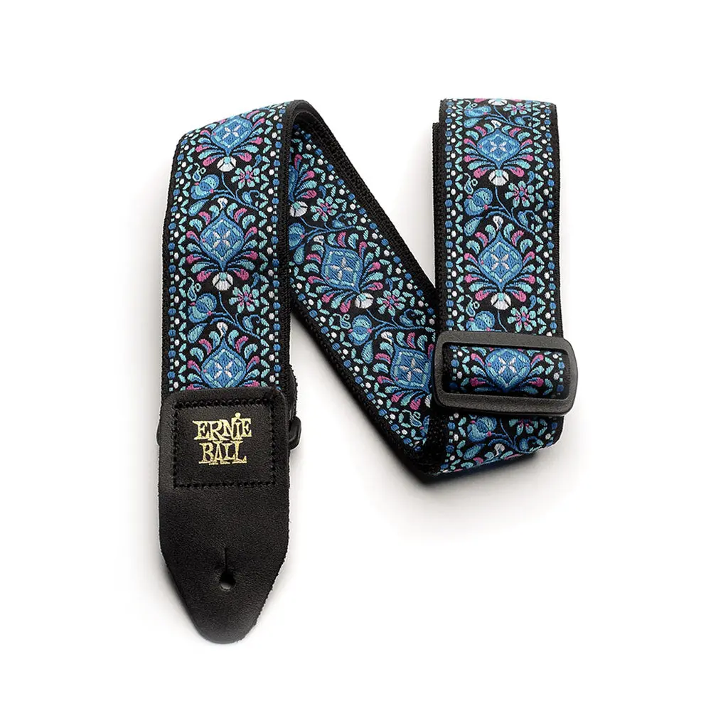 Ernie Ball Jacquard Guitar Strap - Indigo Orchid 1