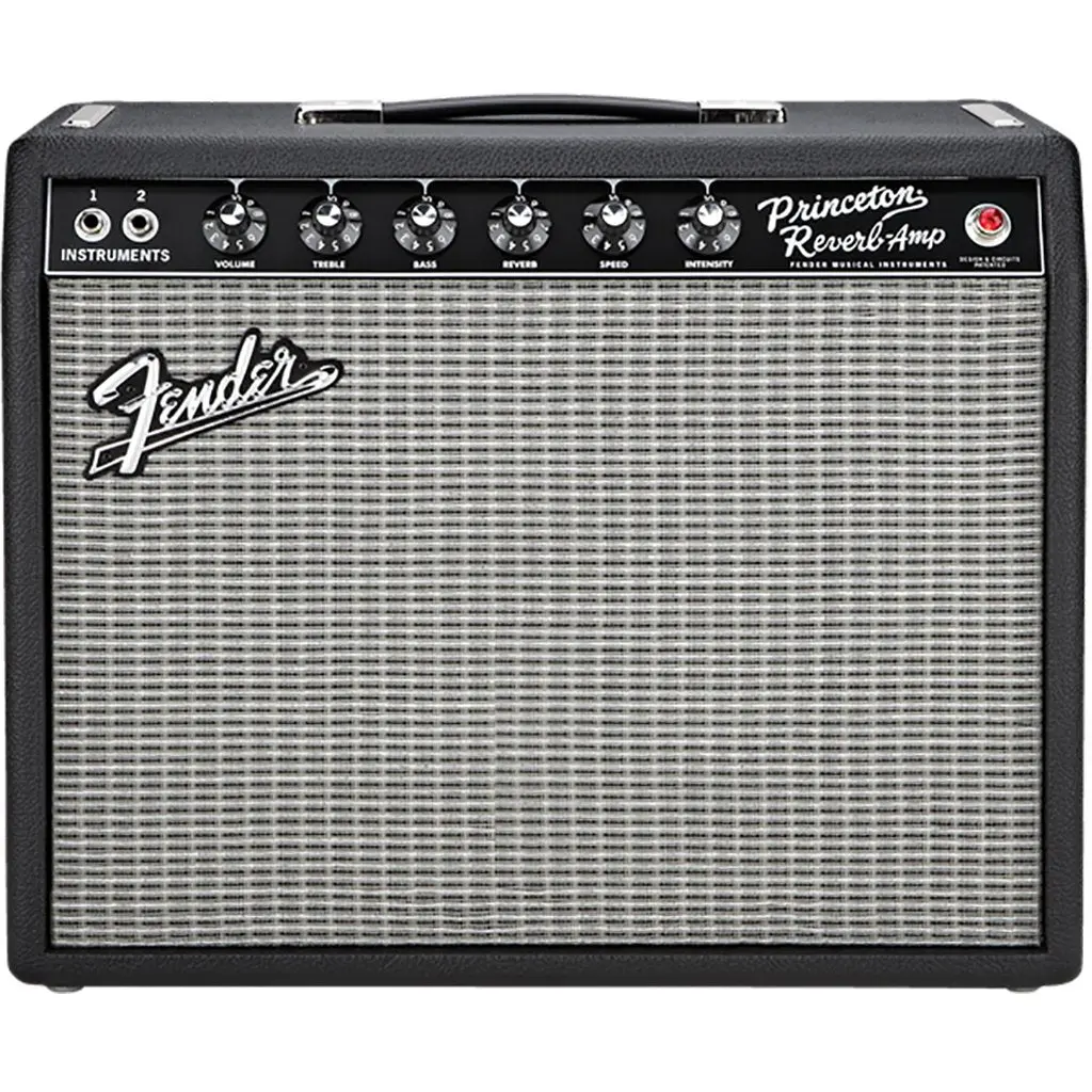 Fender 65 Princeton Reverb - 12W 1X10 Combo Tube Amp 1
