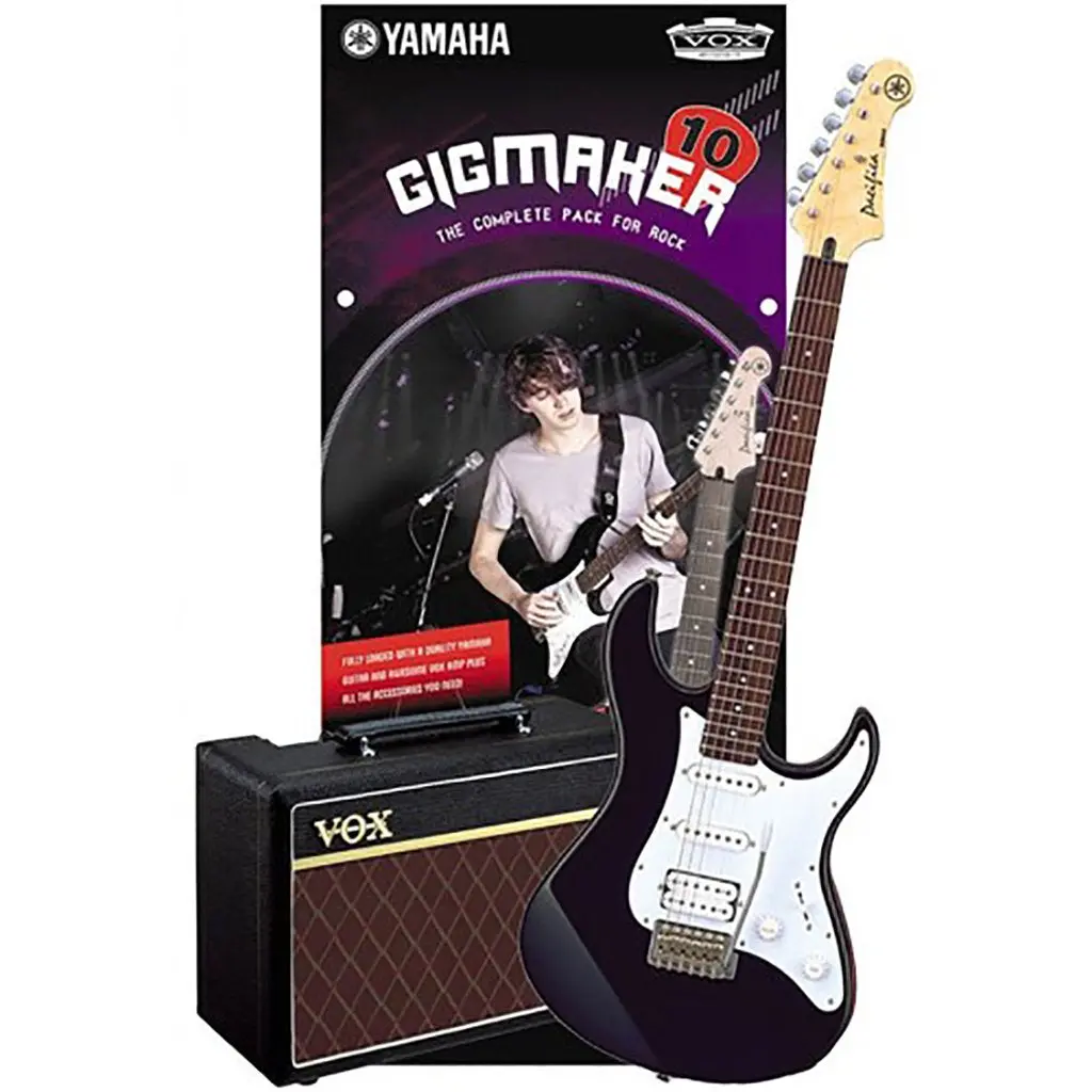Yamaha Gigmaker 10 Electric Guitar Pack - Black 1