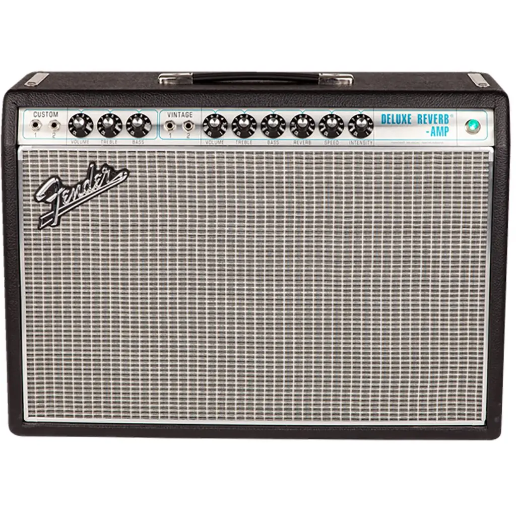 Fender 68 Custom Deluxe Reverb - 22W 1X12 Combo Tube Amp 1