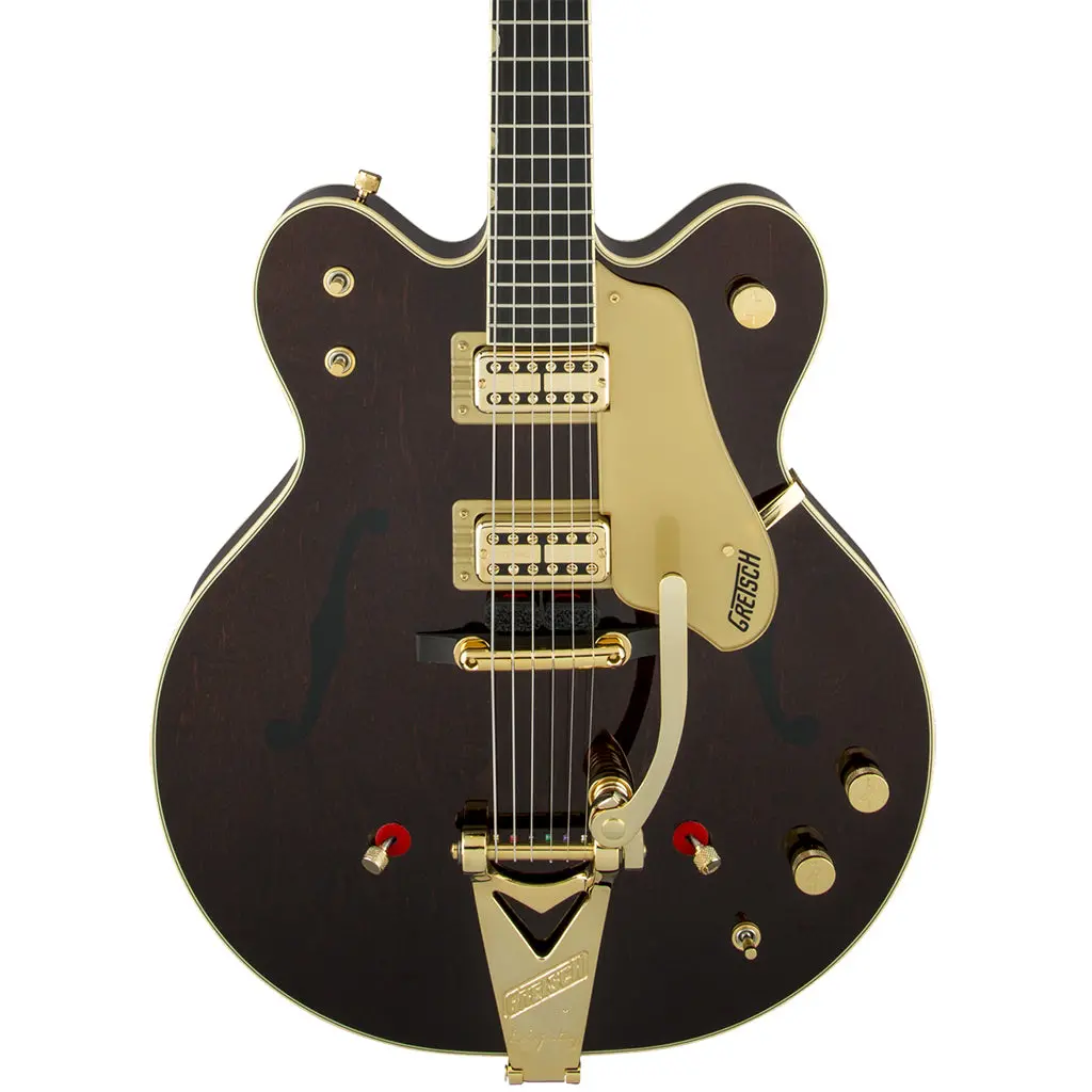 Gretsch - G6122t-62 Vintage Select Edition 62 Chet Atkins® Country Gentleman® - Ebony - Walnut Stain 1