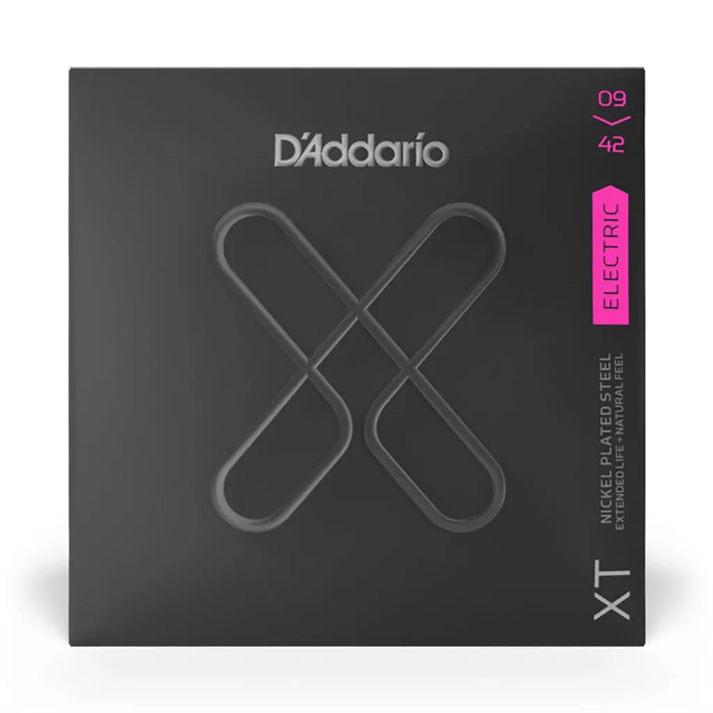 D'addario - Xte0942 - Xt Electric Guitar Super Light 9-42 - Electric Guitar Strings 1
