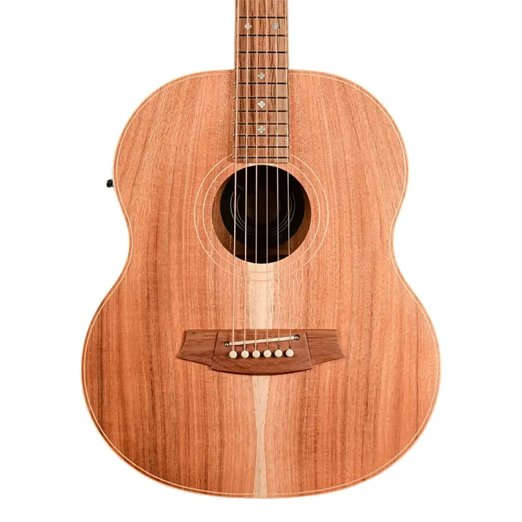 Cole Clark Ll2e-Blbl Little Lady 2E Acoustic Guitar - All Blackwood 1
