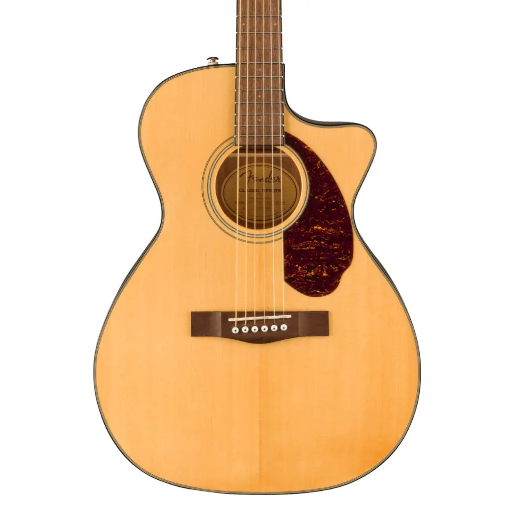 Fender Cc-140Sce Concert Acoustic-Electric Guitar - Natural 1