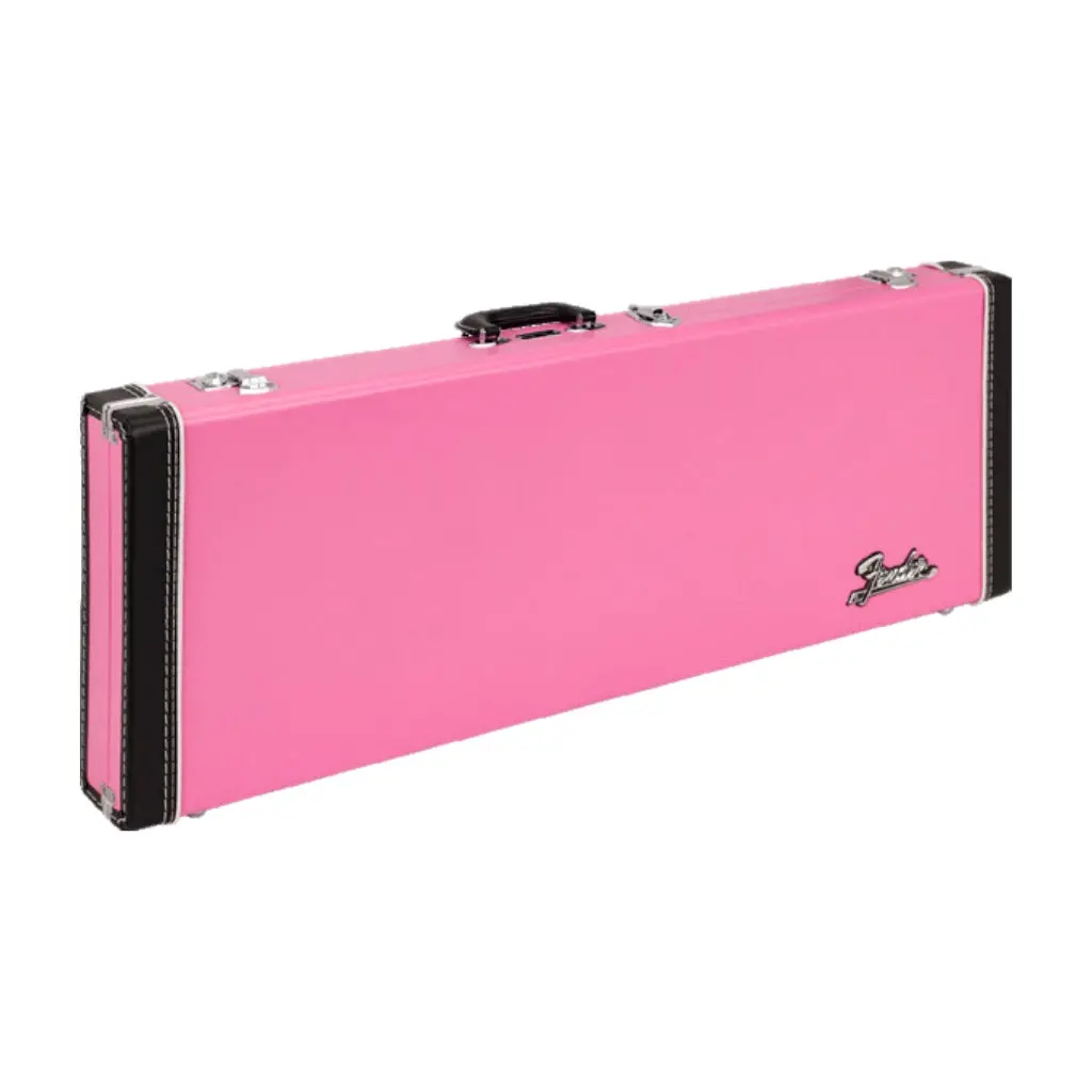 Fender Joe Strummer Stratocaster Telecaster Case - Pink Leopard 1