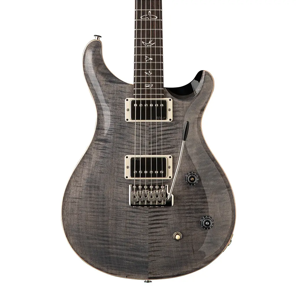 Prs Ce 22 Limited Edition Rosewood Fretboard - Faded Grey Black, Maple Top 1