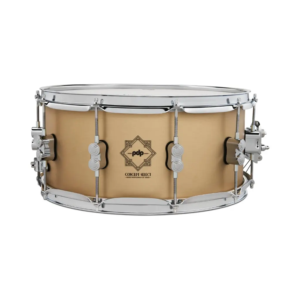 Pdp Concept Select Bell Bronze Snare Drum - 6.5 X 14-Inch, Brushed 1